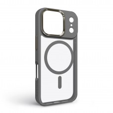 Чехол накладка ArmorStandart TPU Unit MagCase для Apple iPhone 17 Pro Titanium Grey (ARM86293)