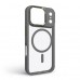 Чехол накладка ArmorStandart TPU Unit MagCase для Apple iPhone 17 Pro Titanium Grey (ARM86293)