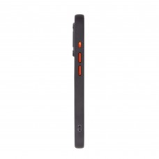 Чехол накладка ArmorStandart TPU Unit MagCase SE для Apple iPhone 17 Black Orange (ARM86314)