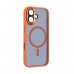 Чехол накладка ArmorStandart TPU Unit MagCase SE для Apple iPhone 17 Orange Black (ARM86315)