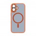 Чехол накладка ArmorStandart TPU Unit MagCase SE для Apple iPhone 17 Orange Black (ARM86315)
