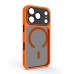 Чехол накладка ArmorStandart TPU Unit-C MagCase SE для Apple iPhone 17 Pro Orange Black (ARM86317)