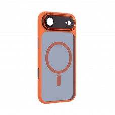 Чехол накладка ArmorStandart TPU Unit MagCase SE для Apple iPhone 17 Air Orange Black (ARM86327)