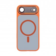 Чехол накладка ArmorStandart TPU Unit MagCase SE для Apple iPhone 17 Air Orange Black (ARM86327)
