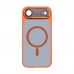 Чехол накладка ArmorStandart TPU Unit MagCase SE для Apple iPhone 17 Air Orange Black (ARM86327)
