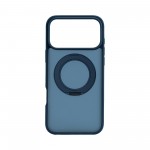 Чехол накладка ArmorStandart TPU Unit Stand2 для Apple iPhone 17 Pro Max Dark Blue (ARM86340)
