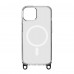 Чехол накладка ArmorStandart TPU Crossbody Air MagSafe для Apple iPhone 14 Clear (ARM86370)