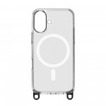 Чехол накладка ArmorStandart TPU Crossbody Air MagSafe для Apple iPhone 16 Clear (ARM86376)