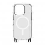 Чехол накладка ArmorStandart TPU Crossbody Air MagSafe для Apple iPhone 16 Pro Clear (ARM86377)