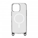 Чехол накладка ArmorStandart TPU Crossbody Air MagSafe для Apple iPhone 16 Pro Max Clear (ARM86378)