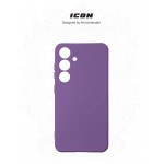 Чехол накладка ArmorStandart TPU ICON для Samsung S24 FE Camera cover Violet (ARM86384)