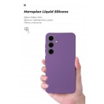 Чехол накладка ArmorStandart TPU ICON для Samsung S24 FE Camera cover Violet (ARM86384)