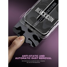 Защитное стекло c аппликатором ArmorStandart Black Icon Supreme EZ для iPhone 17 Pro (ARM86407)