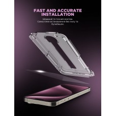 Защитное стекло c аппликатором ArmorStandart Black Icon Supreme EZ для iPhone 17 Air (ARM86409)