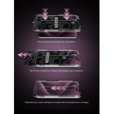 Защитное стекло c аппликатором ArmorStandart Black Icon Supreme EZ для iPhone 17 Air (ARM86409)