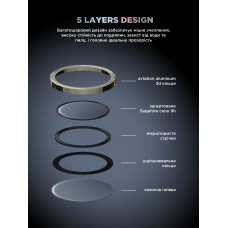 Защитное стекло для камеры ArmorStandart Supreme BI для iPhone 17 Pro/17 Pro Max Titanium (ARM86437)