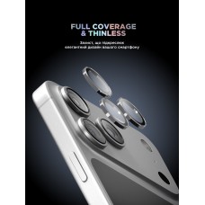 Защитное стекло для камеры ArmorStandart Supreme BI для iPhone 17 Pro/17 Pro Max Silver (ARM86438)