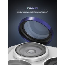 Защитное стекло для камеры ArmorStandart Supreme BI для iPhone 17 Pro/17 Pro Max Blue (ARM86439)