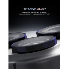 Защитное стекло для камеры ArmorStandart Supreme BI для iPhone 17 Pro/17 Pro Max Blue (ARM86439)