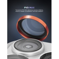 Защитное стекло для камеры ArmorStandart Supreme BI для iPhone 17 Pro/17 Pro Max Orange (ARM86440)