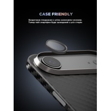 Защитное стекло для камеры ArmorStandart Supreme BI для iPhone 17 Air Black (ARM86448)