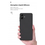 Чехол накладка ArmorStandart TPU ICON для Samsung A07 4G Camera cover Black (ARM86539)