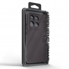 Чехол накладка TPU Armorstandart Matte Slim Fit для Motorola G86 5G Camera cover Black (ARM86602)