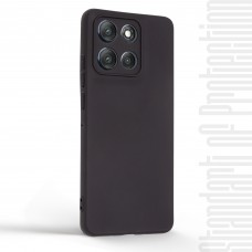 Чехол накладка TPU Armorstandart Matte Slim Fit для Motorola G86 Power 5G Camera cover Black (ARM86603)