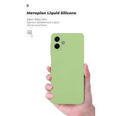 Чехол накладка ArmorStandart TPU ICON для Samsung A07 4G Camera cover Green (ARM86773)