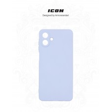 Чехол накладка ArmorStandart TPU ICON для Samsung A07 4G Camera cover Lavender (ARM86774)
