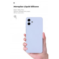 Чехол накладка ArmorStandart TPU ICON для Samsung A07 4G Camera cover Lavender (ARM86774)