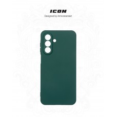 Чехол накладка ArmorStandart TPU ICON для Samsung A17 4G Camera cover Dark Green (ARM86776)