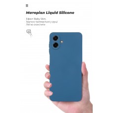 Чехол накладка ArmorStandart TPU ICON для Samsung A07 4G Camera cover Dark Blue (ARM86778)
