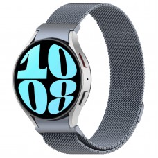 Ремешок Metal ArmorStandart Milanese Magnetic для Samsung Watch 7 / FE / 6 / 6 Classic / 5 / 5 Pro / 4 / 4 Classic Grey (ARM86843)