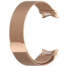 Ремешок Metal ArmorStandart Milanese Magnetic для Samsung Watch 7 / FE / 6 / 6 Classic / 5 / 5 Pro / 4 / 4 Classic Gold (ARM86844)