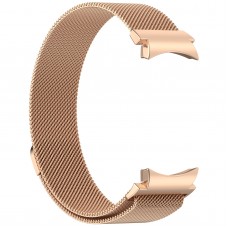 Ремешок Metal ArmorStandart Milanese Magnetic для Samsung Watch 7 / FE / 6 / 6 Classic / 5 / 5 Pro / 4 / 4 Classic Gold (ARM86844)