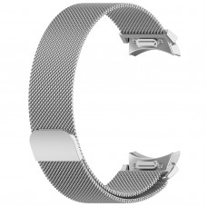 Ремешок Metal ArmorStandart Milanese Magnetic для Samsung Watch 7 / FE / 6 / 6 Classic / 5 / 5 Pro / 4 / 4 Classic Silver (ARM86845)