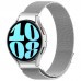 Ремешок Metal ArmorStandart Milanese Magnetic для Samsung Watch 7 / FE / 6 / 6 Classic / 5 / 5 Pro / 4 / 4 Classic Silver (ARM86845)