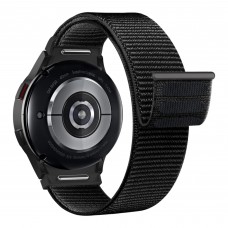 Ремешок ArmorStandart Nylon Band для Samsung Watch 7 / FE / 6 / 6 Classic / 5 / 5 Pro / 4 / 4 Classic Black (ARM86847)