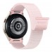 Ремешок ArmorStandart Nylon Band для Samsung Watch 7 / FE / 6 / 6 Classic / 5 / 5 Pro / 4 / 4 Classic Light Pink (ARM86851)