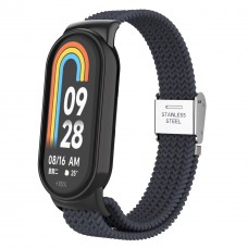 Ремешок Nylon ArmorStandart Braided Solo Loop для Xiaomi Smart Band 10/9/8 Charcoal (ARM86881)