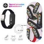 Ремешок Nylon ArmorStandart Braided Solo Loop для Xiaomi Smart Band 10/9/8 Charcoal (ARM86881)