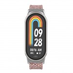 Ремешок Nylon ArmorStandart Braided Solo Loop для Xiaomi Smart Band 10/9/8 Starlight Pink (ARM86885)
