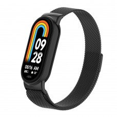 Ремешок Metal ArmorStandart Milanese Magnetic для Xiaomi Smart Band 10/9/8 Black (ARM86890)