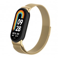 Ремешок Metal ArmorStandart Milanese Magnetic для Xiaomi Smart Band 10/9/8 Gold (ARM86891)