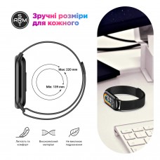 Ремешок Metal ArmorStandart Milanese Magnetic для Xiaomi Smart Band 10/9/8 Gold (ARM86891)