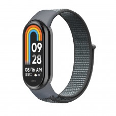 Ремешок Nylon ArmorStandart для Xiaomi Smart Band 10/9/8 Grey (ARM86897)
