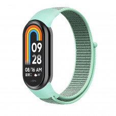 Ремешок Nylon ArmorStandart для Xiaomi Smart Band 10/9/8 Mint/Grey (ARM86899)