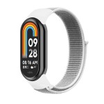 Ремешок Nylon ArmorStandart для Xiaomi Smart Band 10/9/8 White/Grey (ARM86904)
