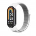 Ремешок Nylon ArmorStandart для Xiaomi Smart Band 10/9/8 White/Grey (ARM86904)